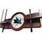 Holland Bar Stool Co San Jose Sharks Cue Rack in Chardonnay Finish CueChrdSJShar - alternate 2